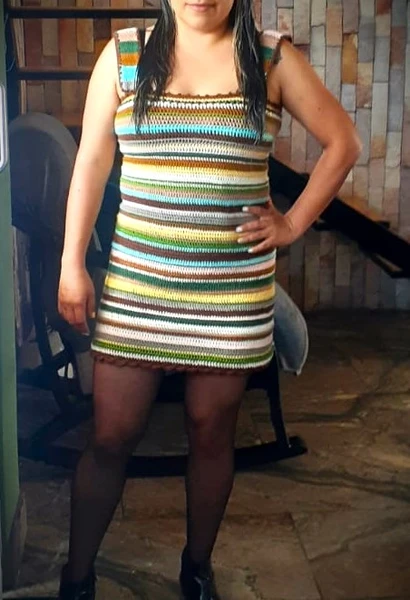 VESTIDO RAYAS